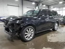 Carros salvage sin ofertas aún a la venta en subasta: 2014 Infiniti QX80