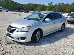 Salvage cars for sale at Houston, TX auction: 2013 Nissan Sentra S