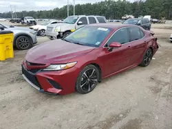 Salvage cars for sale at Greenwell Springs, LA auction: 2018 Toyota Camry XSE