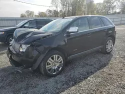 Salvage cars for sale at Gastonia, NC auction: 2008 Lincoln MKX