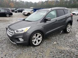 Salvage cars for sale at Ellenwood, GA auction: 2019 Ford Escape Titanium