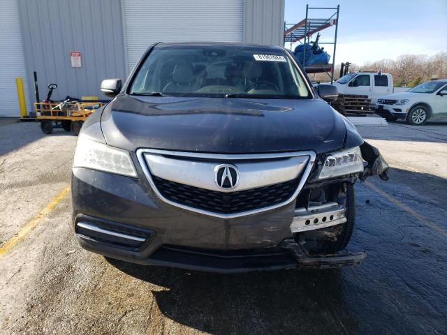 2016 Acura MDX Technology