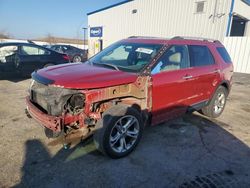 Salvage cars for sale at Mcfarland, WI auction: 2011 Ford Explorer Limited