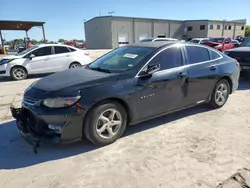 Chevrolet Malibu ls salvage cars for sale: 2017 Chevrolet Malibu LS