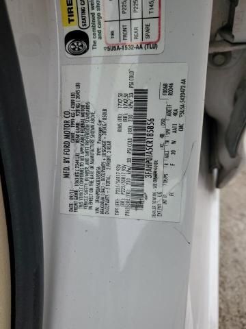 2012 Ford Fusion SEL