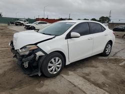 Salvage cars for sale from Copart Homestead, FL: 2014 Toyota Corolla L