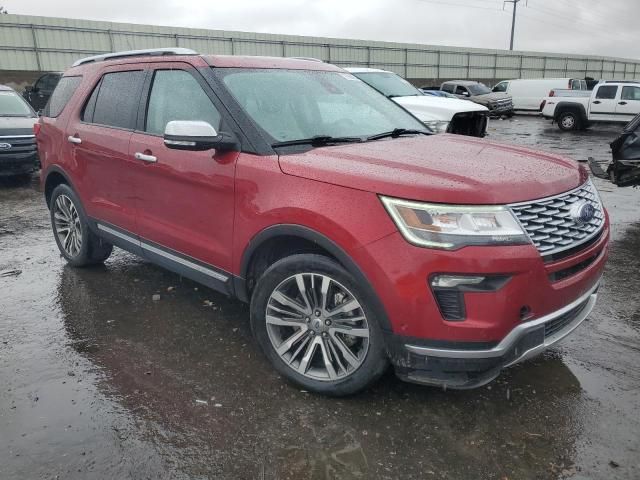 2018 Ford Explorer Platinum