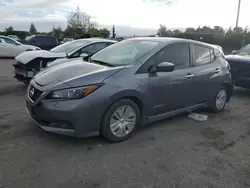 2019 Nissan Leaf S en venta en San Martin, CA