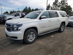 Vehiculos salvage en venta de Copart Denver, CO: 2015 Chevrolet Suburban C1500 LT