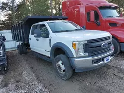 Salvage cars for sale from Copart Chicago: 2017 Ford F450 Super Duty