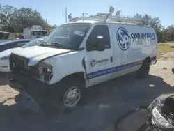 Salvage cars for sale from Copart Riverview, FL: 2013 Ford Econoline E250 Van