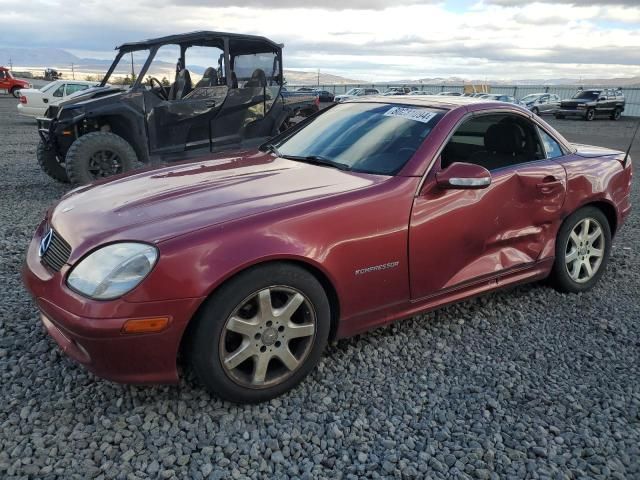 2002 Mercedes-Benz SLK 230 Kompressor