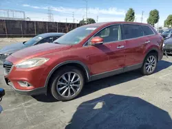 Mazda cx-9 salvage cars for sale: 2014 Mazda CX-9 Grand Touring