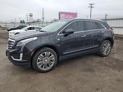 Salvage cars for sale at Dyer, IN auction: 2017 Cadillac XT5 Premium Luxury