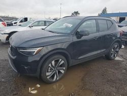 Salvage cars for sale at Woodhaven, MI auction: 2024 Volvo XC40 Plus