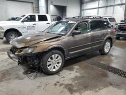 Salvage cars for sale at auction: 2009 Subaru Outback 2.5I Limited