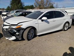 Salvage cars for sale at Finksburg, MD auction: 2018 Toyota Camry Hybrid