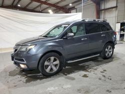 Salvage cars for sale at North Billerica, MA auction: 2011 Acura MDX Technology