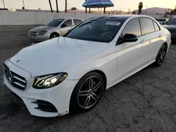 Salvage cars for sale at Van Nuys, CA auction: 2019 Mercedes-Benz E 300