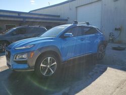 Salvage cars for sale from Copart Fort Pierce, FL: 2021 Hyundai Kona Limited