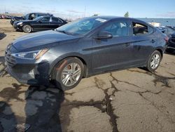 Salvage cars for sale at Woodhaven, MI auction: 2020 Hyundai Elantra SEL