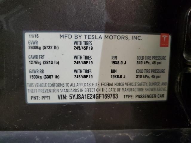 2016 Tesla Model S