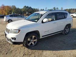 Salvage cars for sale at Hampton, VA auction: 2017 Jeep Compass Latitude