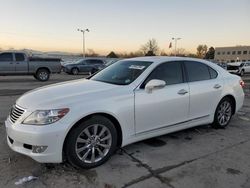 Salvage cars for sale at Littleton, CO auction: 2012 Lexus LS 460