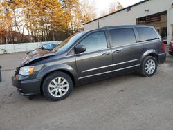 Salvage cars for sale from Copart Ham Lake, MN: 2016 Chrysler Town & Country Touring