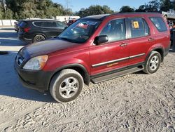 Salvage cars for sale at Ocala, FL auction: 2004 Honda CR-V LX