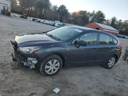 Salvage cars for sale at Mendon, MA auction: 2015 Subaru Impreza