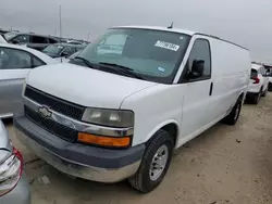 Chevrolet salvage cars for sale: 2014 Chevrolet Express G3500