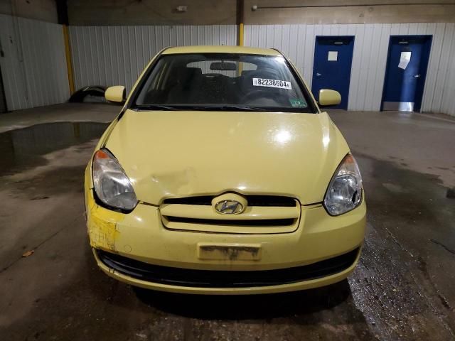 2010 Hyundai Accent Blue