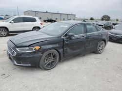 Ford Fusion sel salvage cars for sale: 2019 Ford Fusion SEL