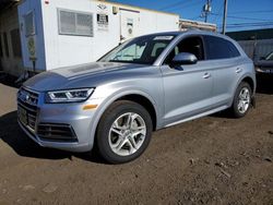 Salvage cars for sale at New Britain, CT auction: 2018 Audi Q5 Premium Plus