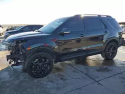 Salvage cars for sale at Grand Prairie, TX auction: 2015 Ford Explorer Limited