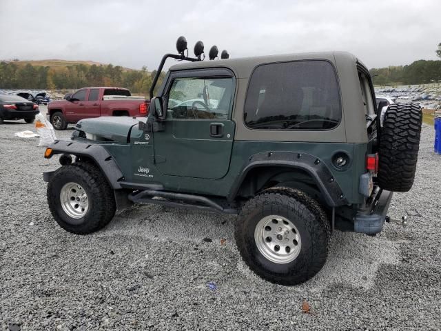 2004 Jeep Wrangler / TJ Sport