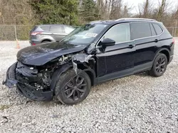 Volkswagen salvage cars for sale: 2022 Volkswagen Tiguan SE