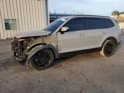 Salvage cars for sale at Tulsa, OK auction: 2021 KIA Telluride SX