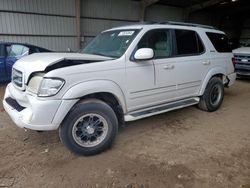 Salvage cars for sale at Houston, TX auction: 2003 Toyota Sequoia Limited