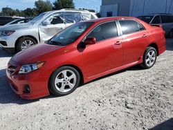 Salvage cars for sale at Apopka, FL auction: 2013 Toyota Corolla Base