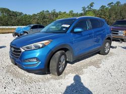 Salvage cars for sale at Houston, TX auction: 2016 Hyundai Tucson Limited