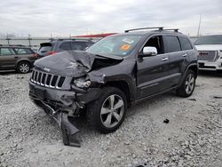 Jeep salvage cars for sale: 2014 Jeep Grand Cherokee Overland