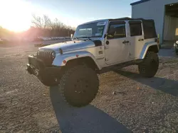 Salvage cars for sale at Albany, NY auction: 2008 Jeep Wrangler Unlimited Sahara