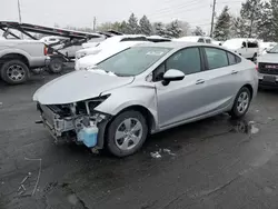 2017 Chevrolet Cruze LS en venta en Denver, CO