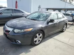 Salvage cars for sale at Sacramento, CA auction: 2014 Acura TSX Tech