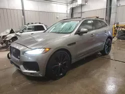 Jaguar salvage cars for sale: 2018 Jaguar F-PACE S