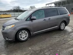 Salvage cars for sale at Lebanon, TN auction: 2011 Toyota Sienna XLE