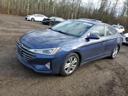 2019 Hyundai Elantra SEL en venta en Cookstown, ON