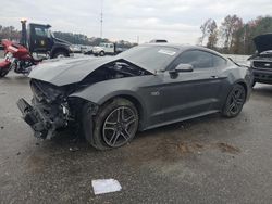 Salvage cars for sale at Dunn, NC auction: 2020 Ford Mustang GT